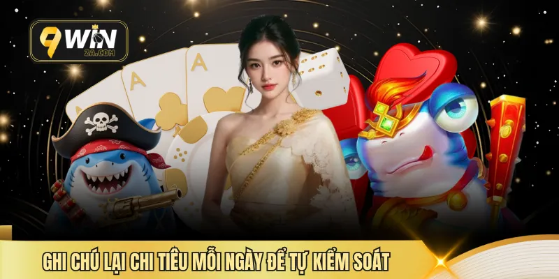 Ghi chú lại chi tiêu mỗi ngày để tự kiểm soát