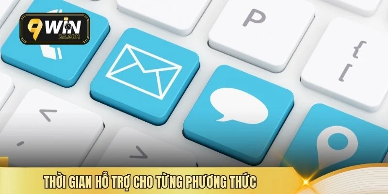 Thời gian hỗ trợ cho từng phương thức